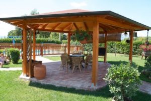 Gazebo da Giardino in Legno